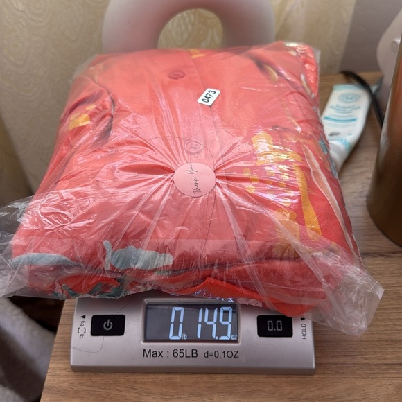 Lafayette 148 New York RIGBY BLOUSE IN OASIS PRINT SILK + Linen Shorts Set - Picture 13 of 13